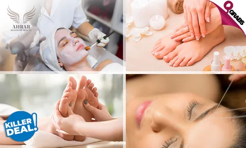 Killer Beauty Deal: Facial, Hair Mask with Regular Blow-Dry, Threading, Massage, Mani-Pedi & More!